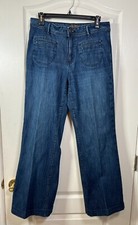 Kikit Women's Jeans Size 8 Cute Pockets Slightly Flared