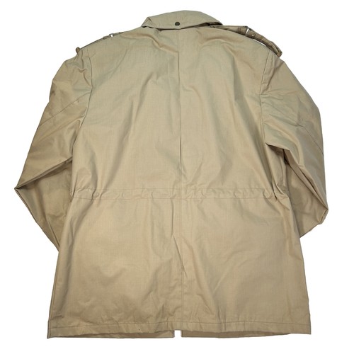 Military Jacket Mens M Vintage Southpole Urban Safari Khaki/Tan Hip Hop 90s Y2K - Picture 4 of 16