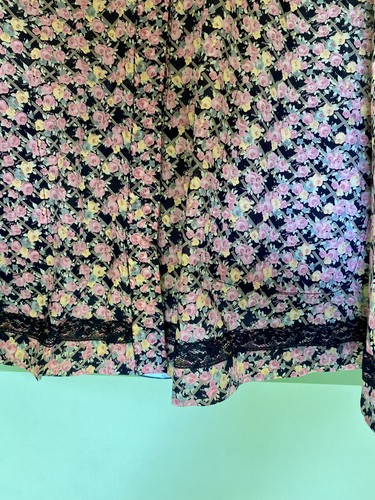 Vtg 1970 Liberty of London Blouse Pockets Pewter Rabbit Buttons RARE - Picture 19 of 23