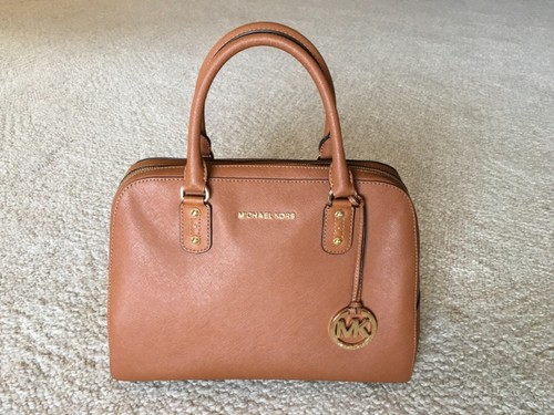 michael kors crossbody bag cognac