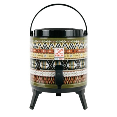 Camping Water Cooler Hotter Jug Dispenser Kids Home Cafe stainless steel