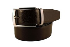 Marco Valentino Black Textured Men's Belt