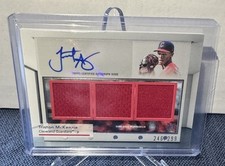 2024 Topps Museum Collection Tristan McKenzie Signature Swatches Triple #/299