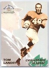 1994 Ted Williams Roger Staubach's NFL #66 Tom Landry Dallas Cowboys