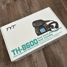 TYT TH8600 Waterproof Dual Band 25W Mini Mobile Radio 2M/70CM Ham Two Way Radio