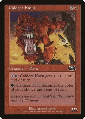 MTG Magic the Gathering Caldera Kavu (58/146) Planeshift MP