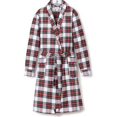 Petite Plume Robe Women s XL Balmoral Tartan Cotton Lounge NEW $130