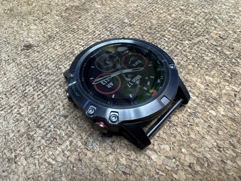 Garmin Fenix 5X Sapphire 52mm Ottime Condizioni Solo Orologio Ultimo Firmware - Immagine 4 di 4