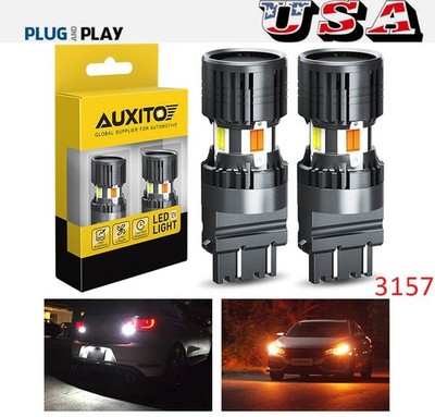 2x 3157 LED Reverse Turn Backup Signal Light Bulbs Light parking/City Dual Color