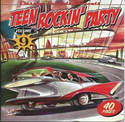 Various - Teen Rockin' Party Volume 9 (CD, Comp) (Very Good Plus (VG+)) - 433358