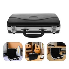 Portable Clarinet Case - Abs Travel Bag Woodwind Musician Accessories Organizer