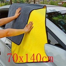 Gro&szlig;es Mikrofaser Handtuch Autoreinigung Trocknung Pflege vielseitig