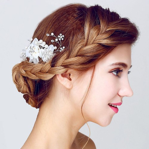blume kopf - clip pearl haare kämmen braut - kopfbedeckung crystal - stirnband