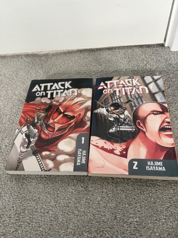attack on titan manga bundle