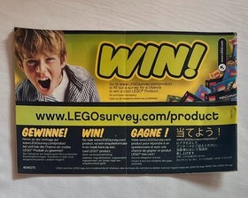 LEGO 6918 Lego Kingdoms (Blacksmith Attack) Instruction Booklet Only