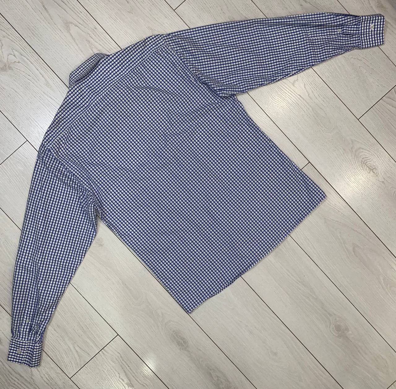 Yves Saint Laurent YSL Pour Homme Rare Mens Long Sleeve Button Logo Shirt Size L image 10