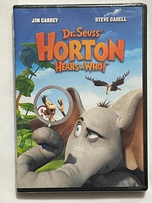 Dr. Seuss  Horton Hears a Who! (DVD, 2008) Jim Carrey, Steve Carrell 