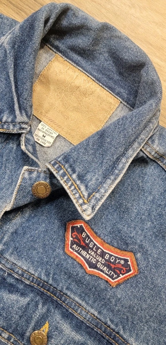 BUGLE BOY JEANS HOP HOP B系 短丈 デニムジャケット BUGLE BOY JEANS HOP HOP B系 短丈 デニムジャケット - メルカリ