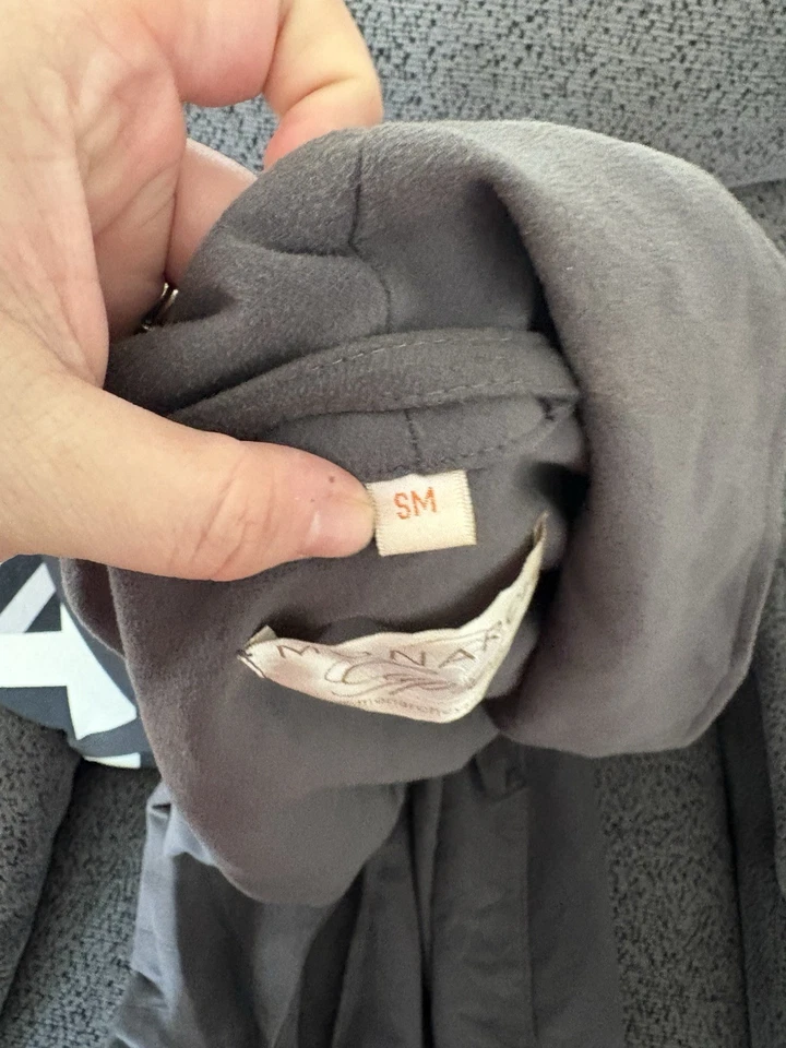 Bata spa monarca ciprés microfibra mujer pequeña/mediana gris gamuza kimono lux Foto 3 de 4