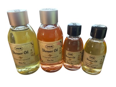 Sabon Shower Gel Travel mini size rose tea ginger orange white tea