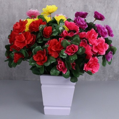 K??nstliche Azaleen Blumen mit realistischem Look f??r Wohn- und Eventdeko