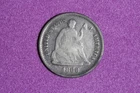 ESTATE FIND 1868 S Seated Liberty Half Dime #K59395