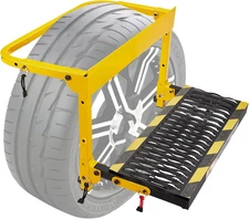 Tire Step for Truck Upgraded, SUV and RV Adjustable Folding Heavy Duty Wheel Ste