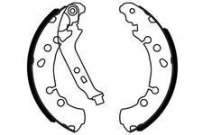 Bremsbackensatz Hinterachse für DAIHATSU TOYOTA CHARADE VIII AYGO X YARIS