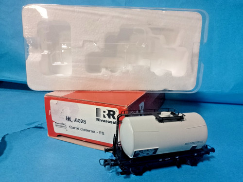 RIvarossi HR 6028 Carro Cisterna FS Trenini HO | Condition: Usato