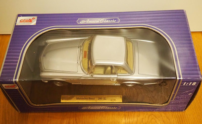 Mercedes Benz 280 SL , Silber; Anson Classic, 1:18 in OVP