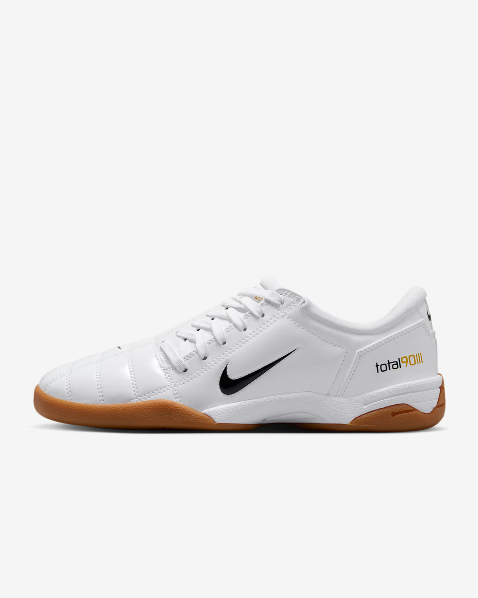 Nike Total 90 III IB5666-100 White Metallic Gold Black Women's