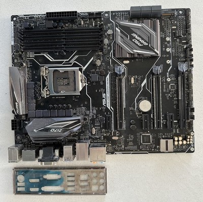 DEFEKT Mainboard ASUS Z170 PRO GAMING AURA + IO Shield (Blende)
