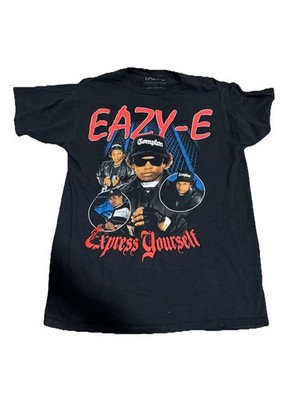 Eazy-E Express Yourself T-Shirt Mens Medium Black Ruthless Records Graphic Tee