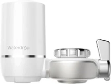 Waterdrop Faucet Water Filter, Fits Standard Faucets, NSF Certified