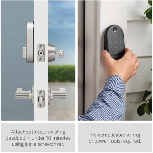 Yale Approach mit Tastatur - WLAN Smart Lock - Nachrüstschloss passt ersetzt Ihre - Bild 8 von 10