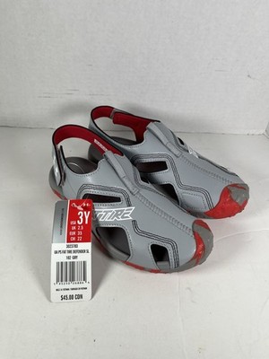 Under Armour Fat Tire Defender Kids Sandals Size 3Y - NEW
