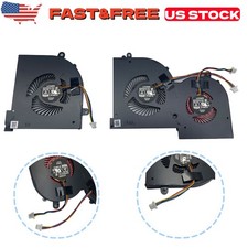 GPU  CPU Fan Fit For MSI GS65 Stealth 8SE 8SF 8SG Thin 8RE 8RF GS65VR MS-16Q2