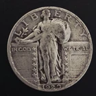 1929 Standing Liberty 90% Silver Quarter Toned