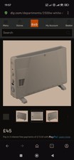 2500W Convector Heater With Turbo And Timer