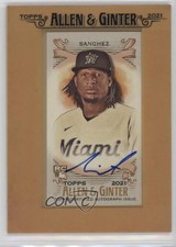 2021 Topps Allen & Ginter's Framed Mini Auto Sixto Sanchez #FMA-SS Auto 1k9t