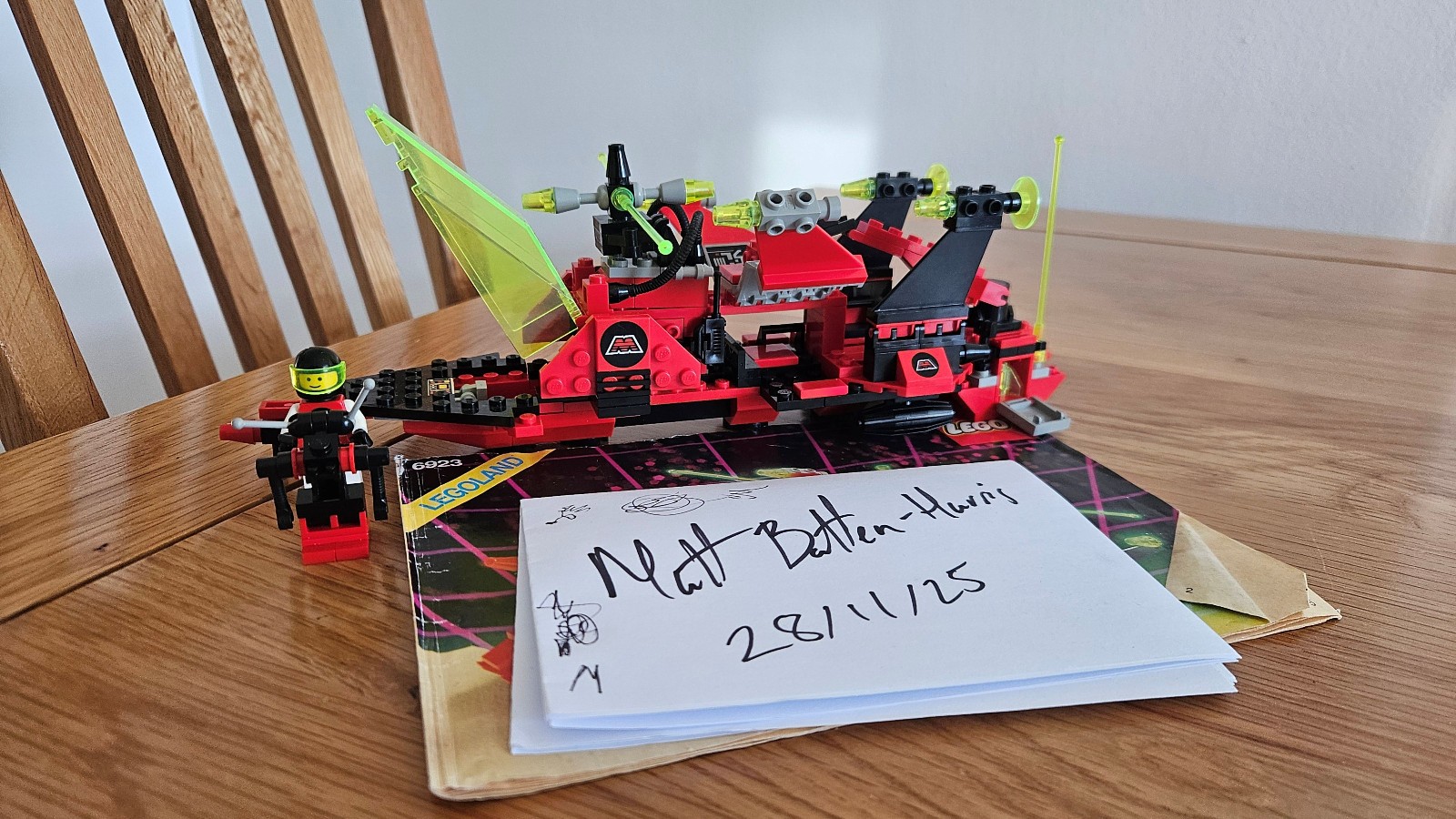 1990's LEGO M-Tron Particle Ionizer - 6923 - Complete Set + Instructions