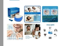 Stop Snoring Mouthpiece Sleep Apnea Guard Bruxism Anti Snore Pure Grind Aid Tray