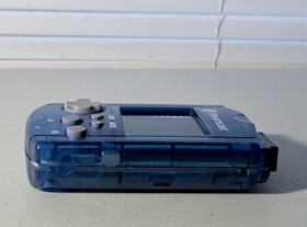 HKT-7000 USA SEGA Dreamcast VMU Memory Card Blue OEM - Tested - New Batteries