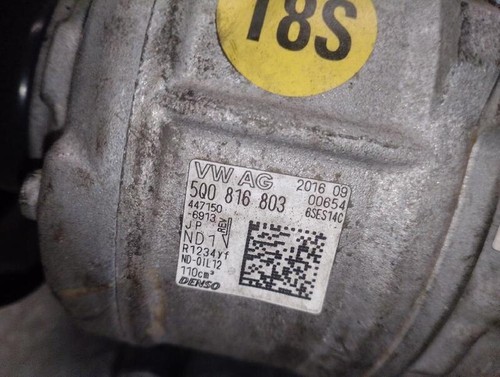 5Q0816803 klimakompressor AUDI A3 SPORTBACK 8VA 8VF 1.6 TDI 2012 5638384