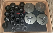 Car Wheel Center Hub Cap Kit with Logo, Hubcaps Accessories for TES la Model 3