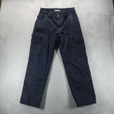 5.11 Tactical Pants Mens 36x34 Blue Cargo Straight Khakis Utility Ripstop Twill