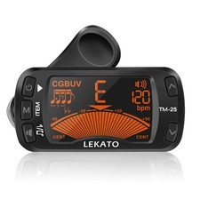 Clip -type tuner tuner/metronome/tone generator 3in1 functions can be used at th