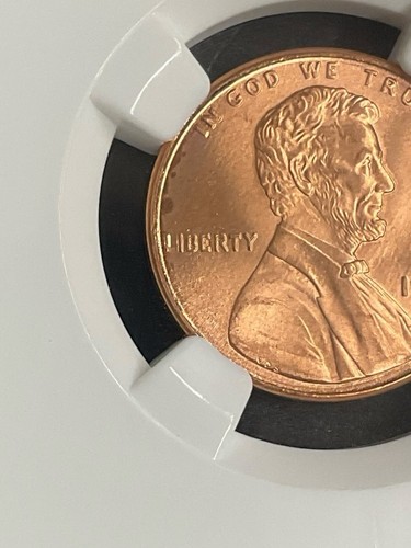 1995 Lincoln Penny NGC MS 69 RD Double Die Obverse Error - Picture 5 of 5