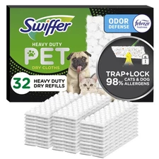 Sweeper Pet Heavy Duty Dry Multi-Surface Cloth Refills for Floor Cleaning