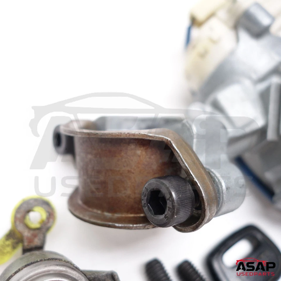 🍎 INTERRUPTOR DE ENCENDIDO + JUEGO DE CILINDROS DE CERRADURA DE PUERTA + LLAVE MT TOYOTA ECHO 2000-2002 🍎 Foto 4 de 4